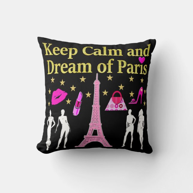 BEWAREN VAN KALM EN DROOM VAN PARIJS KUSSEN (Voorkant)