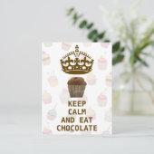 BEWAREN VAN KALMEREAT-CHOCOLAAT BRIEFKAART (Staand voorkant)