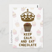 BEWAREN VAN KALMEREAT-CHOCOLAAT BRIEFKAART (Voorkant / Achterkant)