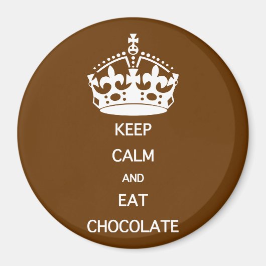 BEWAREN VAN KALMEREAT-CHOCOLAAT MAGNEET (Voorkant)