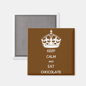 BEWAREN VAN KALMEREAT-CHOCOLAAT MAGNEET (Voorkant / Achterkant)