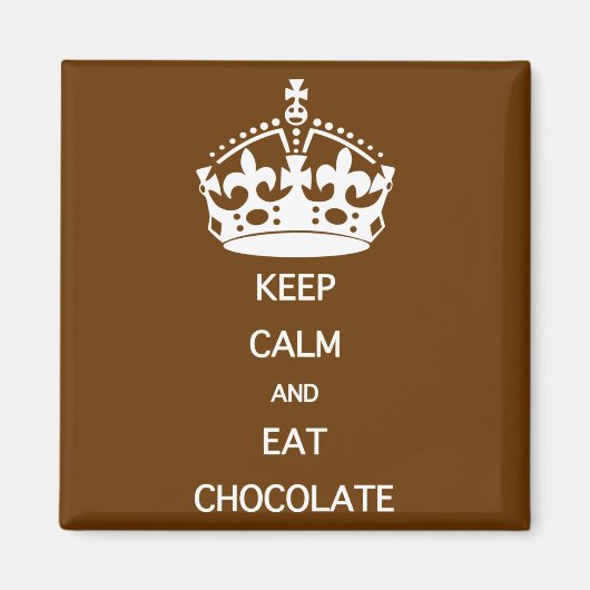 BEWAREN VAN KALMEREAT-CHOCOLAAT MAGNEET (Voorkant)