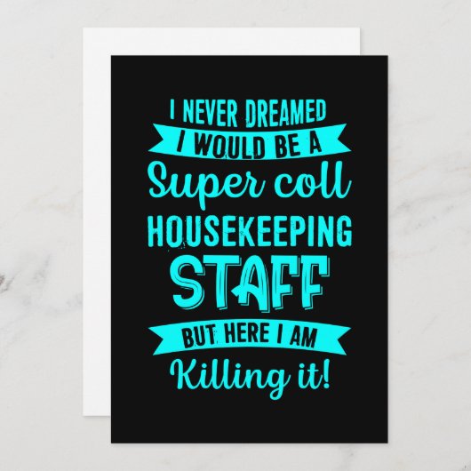 Bewaring Personeel Duisenhuisbewaarder Bedankkaart (Voorkant / Achterkant)