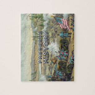 Bewaring van batlefield ABH Civil War Legpuzzel