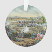 Bewaring van batlefield ABH Civil War Ornament (voorkant)