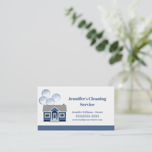 Bewaring van de dakbedekking visitekaartje (Staand voorkant)