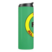 BEWARING VAN Tumbler Thermosbeker (Gedraaid links)