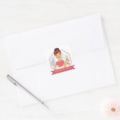 Bewaring Vierkante Sticker (Envelop)