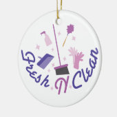 Bewaringsapparatuur Keramisch Ornament (Links)