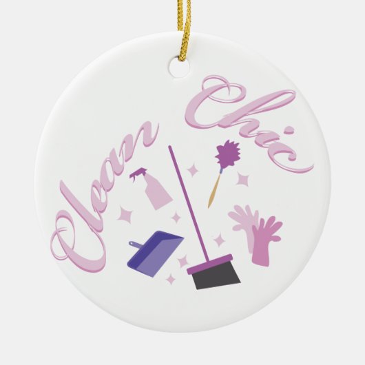 Bewaringsapparatuur Keramisch Ornament (Voorkant)