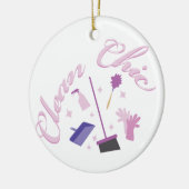 Bewaringsapparatuur Keramisch Ornament (Links)