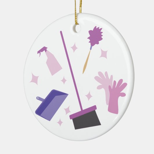 Bewaringsapparatuur Keramisch Ornament (Links)