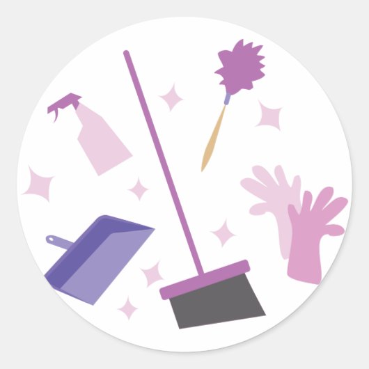 Bewaringsapparatuur Ronde Sticker (Voorkant)