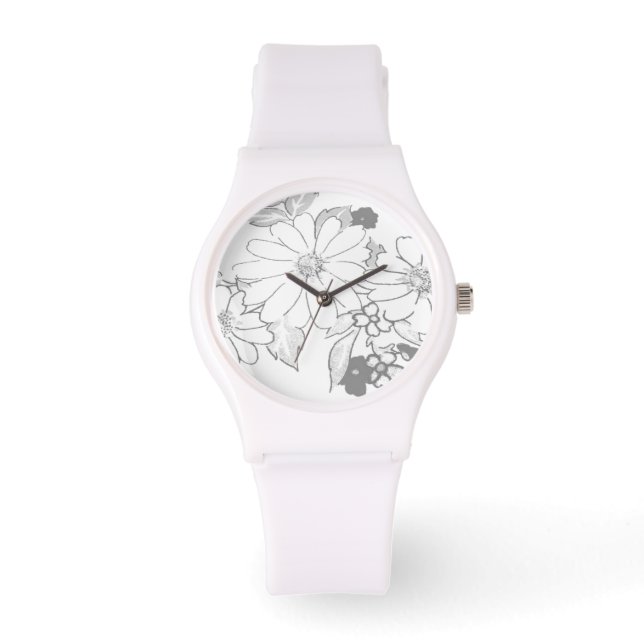 Bewatch vrouwen HORLOGE BLOEM ONTWERP (Voorkant)
