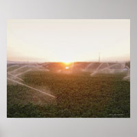 Bewatering van irrigatiesystemen voor de landbouw