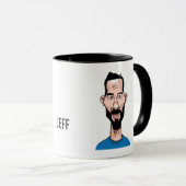 Bewear mug JEFF Mok (Voorkant rechts)