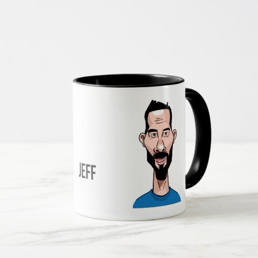 Bewear mug JEFF Mok (Voorkant rechts)