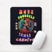 Beweeg jezelf op een Samba manier Carnaval Muismat (Met muis)