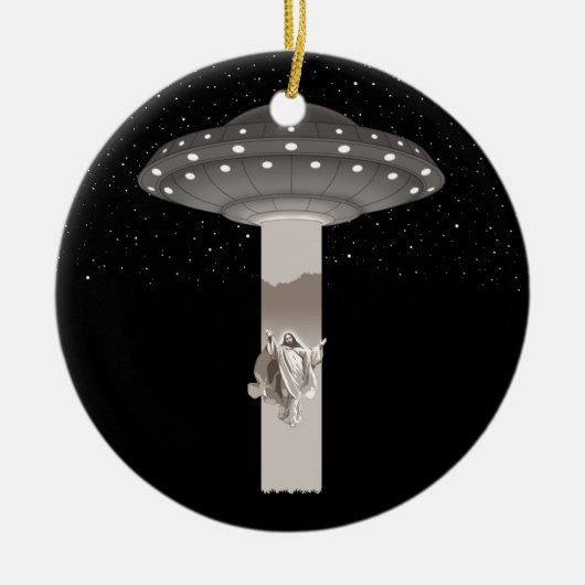 Beweeg me omhoog, scooty keramisch ornament (Voorkant)