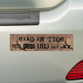 Beweeg me over 4X4 Bumpersticker (Op auto)