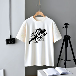 Beweeg op Motivatie lopend T-shirt