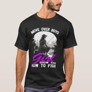 Beweeg over jongens zodat dit meisje Show je laat T-shirt