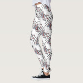 Beweeg uw hart met advies over geluk en anatomie leggings (Links)