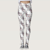 Beweeg uw hart met advies over geluk en anatomie leggings (Voorkant)