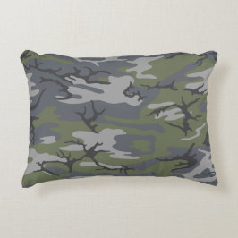 Beweerde buitenkant Camo Accent Kussen