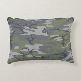 Beweerde buitenkant Camo Accent Kussen