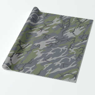 Beweerde buitenkant Camo Cadeaupapier