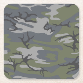 Beweerde buitenkant Camo Kartonnen Onderzetters