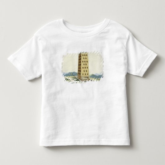 Bewegbare toren, ontworpen na de toren van Caesar Kinder Shirts (Voorkant)