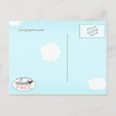 Bewegde Eigenaars van de Nest Nieuw Adres Aankondigingskaart (Achterkant)