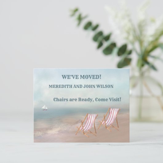 Bewegde Kaart van de Aankondiging van de Aankondig (Staand voorkant)