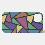 Bewegde regenboogkleuren mozaïekpatroon Hoesje-Mat Case-Mate iPhone Case (Achterkant (horizontaal))