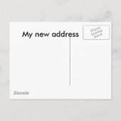 Bewegen, een briefje voor… aankondigingskaart (Achterkant)