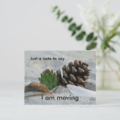 Bewegen, een briefje voor… aankondigingskaart (Staand voorkant)