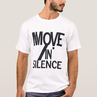 Bewegen in Silence Streetwear T-shirt