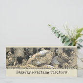 Bewegend platteland Funny John Bauer Trolls CC1233 Aankondiging (Staand voorkant)