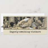 Bewegend platteland Funny John Bauer Trolls CC1233 Aankondiging (Voorkant / Achterkant)