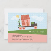 Bewegend Truck hebben wij Verplaatst Kaart (Voorkant)