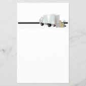 Bewegend vrachtwagen flyer (Voorkant)