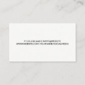 Bewegend vrachtwagen | Leveringsdienst | Vrachtwag Visitekaartje (Achterkant)