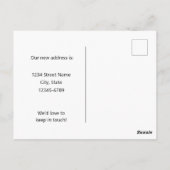 Bewegende aankondiging Alaska Willow Ptarmigan Bir Briefkaart (Achterkant)