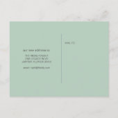 Bewegende Aankondiging Briefkaarten Waterverf Cact (Achterkant)