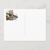 Bewegende aankondiging Brooklyn Bridge (Achterkant)