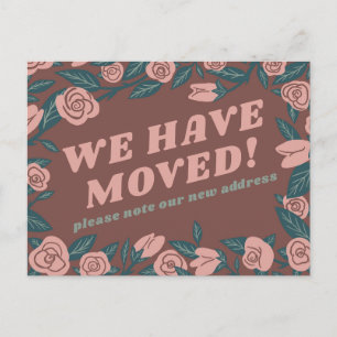 BEWEGENDE AANKONDIGING Groen Roze Roze Lijst Custo Briefkaart