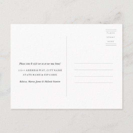 Bewegende Aankondiging Irish Blessing Briefkaart Z (Achterkant)