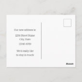 Bewegende aankondiging Kansas Meadowlark Zonnebloe Briefkaart (Achterkant)